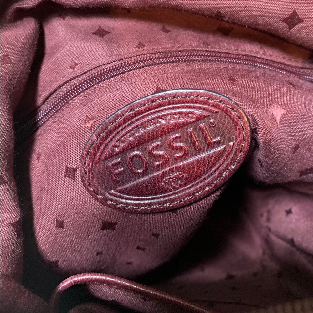 Fossil leather crossbody - Picture 6 of 10